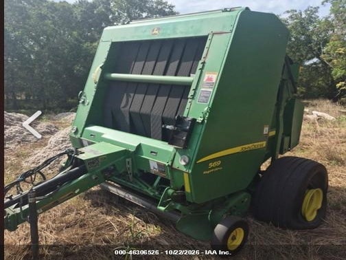 2015 JOHN DEERE 569 ROUND BALER | 1E00569XJFF413097 | UPCARS