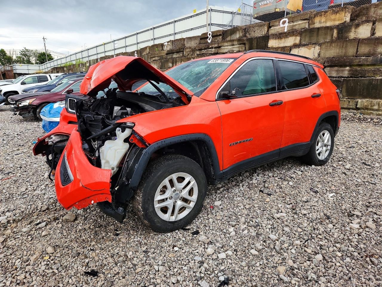 2019 JEEP COMPAS SPORT | 3C4NJDAB2KT672805 | UPCARS