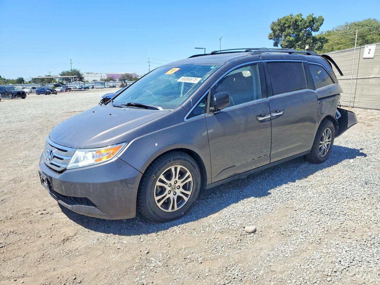 2013 HONDA ODYSSEY EXL | 5FNRL5H62DB024540 | UPCARS