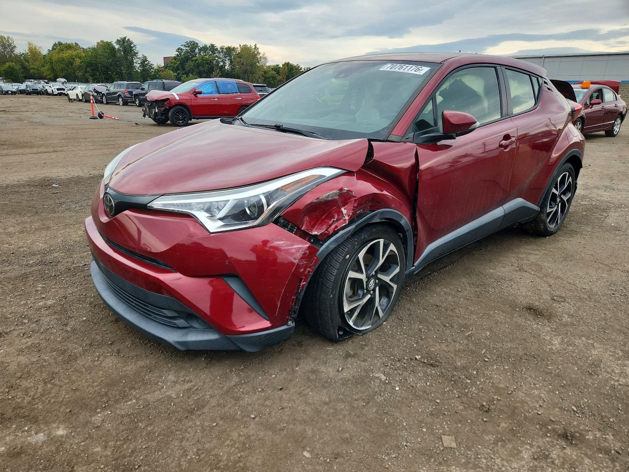 2018 TOYOTA C-HR XLE | JTNKHMBXXJ1001392 | UPCARS