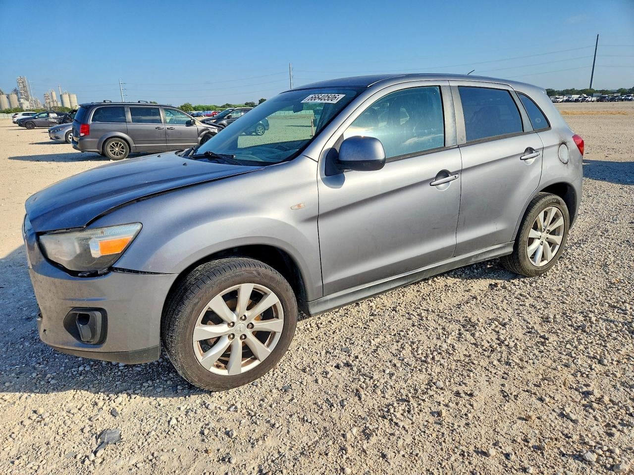 2015 MITSUBISHI OUTLANDER ES | 4A4AP3AU3FE015289 | UPCARS
