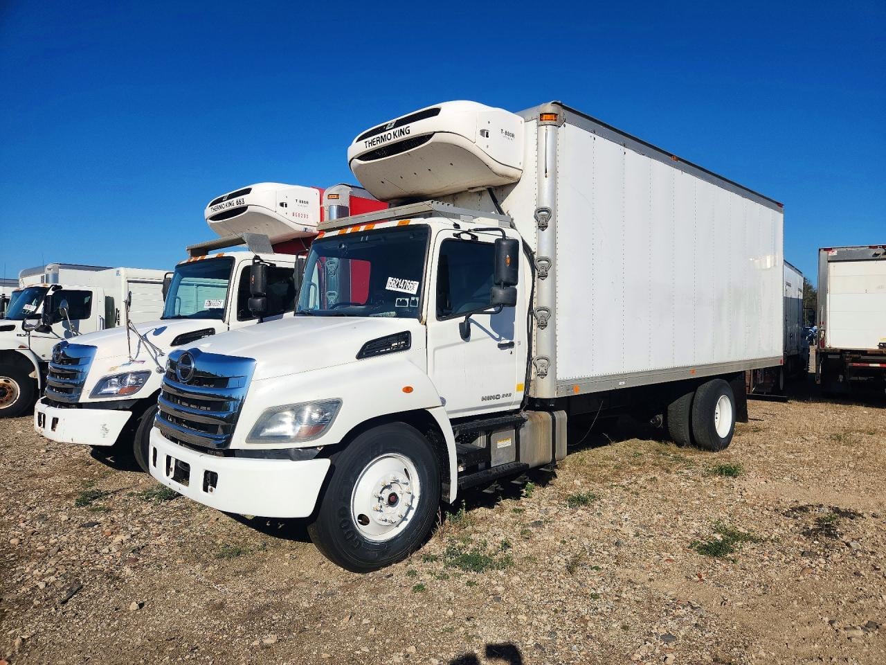 2018 HINO 268A REFRIGERATED BOX TRUCK | 5PVNJ8JR5J4S51556 | UPCARS