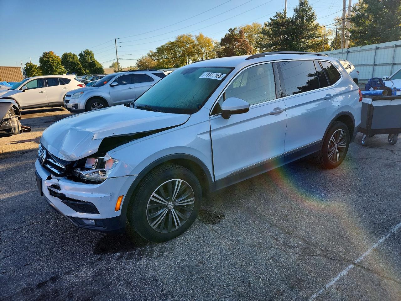 2018 VOLKSWAGEN TIGUAN SE | 3VV2B7AX4JM036457 | UPCARS