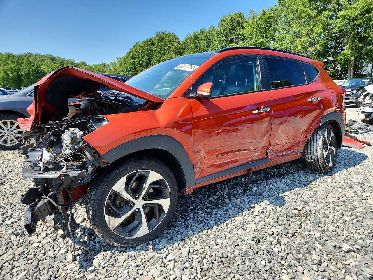 2016 HYUNDAI TUCSON LIMITED | KM8J33A2XGU065031 | UPCARS