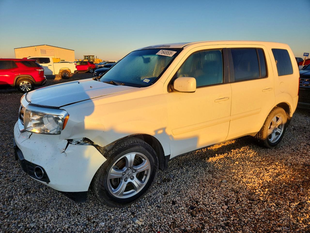 2013 HONDA PILOT EXL | 5FNYF3H58DB013136 | UPCARS