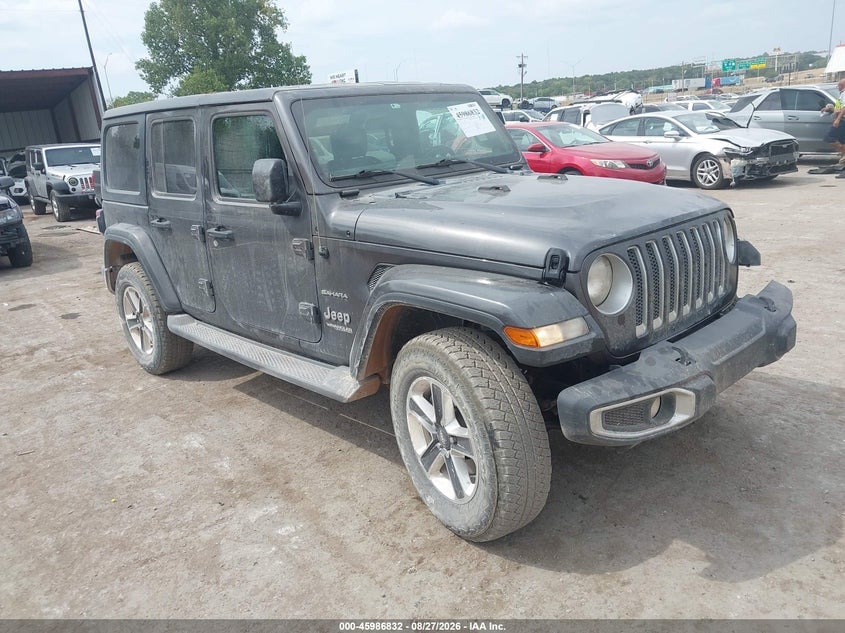 2018 JEEP WRANGLER UNLIMITED SAHARA 4X4 | 1C4HJXEG8JW156106 | UPCARS