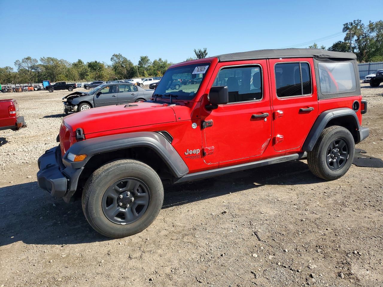 2020 JEEP WRANGLER SPORT | 1C4HJXDN8LW151734 | UPCARS