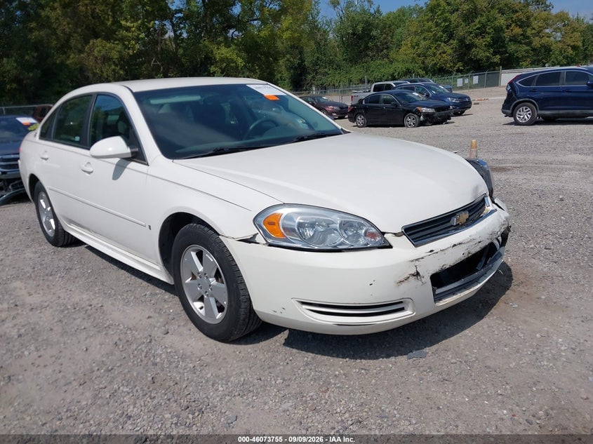 2009 CHEVROLET IMPALA LT | 2G1WT57K391257458 | UPCARS