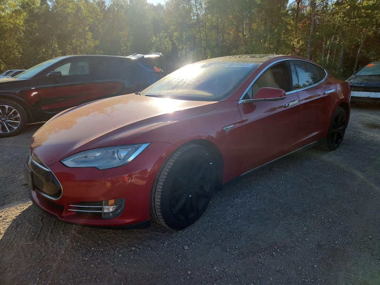 2015 TESLA MODEL S 85D | 5YJSA1H23FF080454 | UPCARS