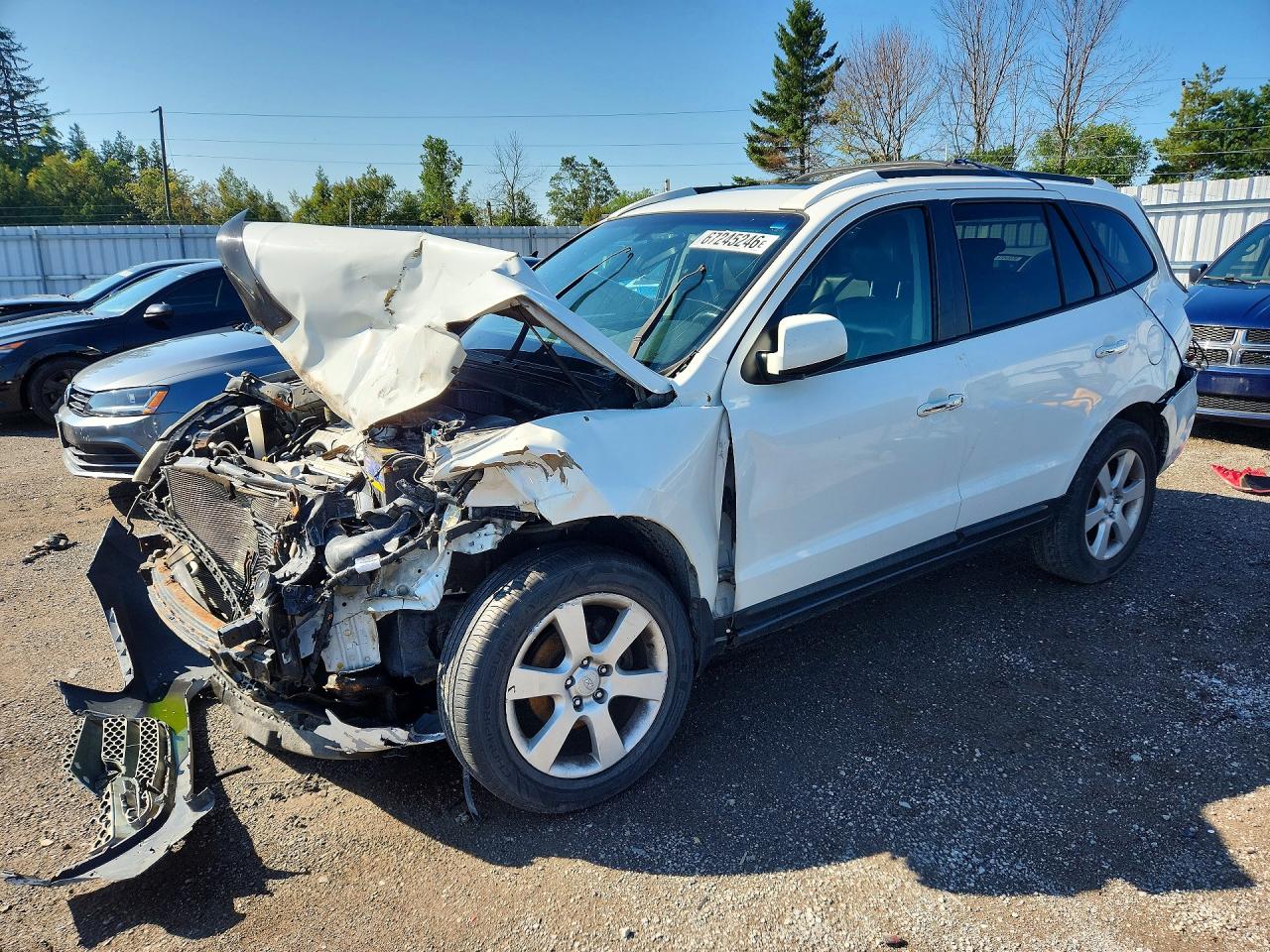 2007 HYUNDAI SANTA FE SE | 5NMSH73EX7H100408 | UPCARS