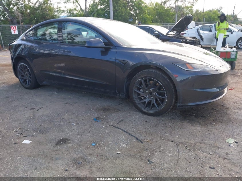 2025 TESLA MODEL 3 LONG RANGE REAR-WHEEL DRIVE/STANDARD REAR-WHEEL DRIVE | 5YJ3E1EA4SF032637 | UPCARS