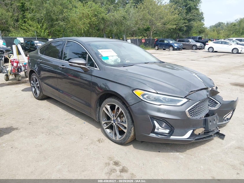 2019 FORD FUSION TITANIUM | 3FA6P0D98KR222194 | UPCARS