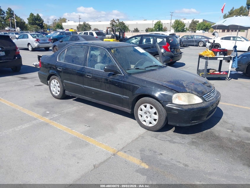 1999 HONDA CIVIC LX | 2HGEJ6674XH572979 | UPCARS