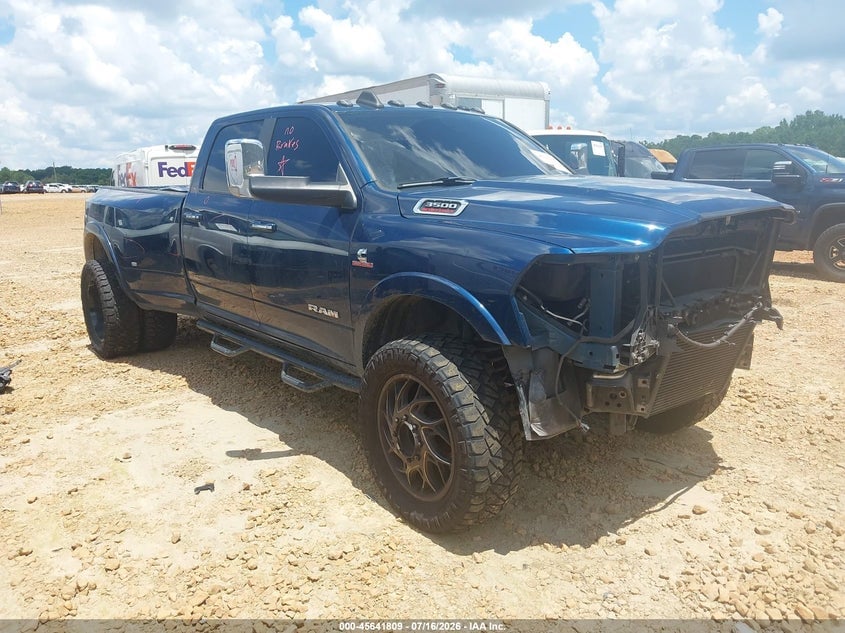 2019 RAM 3500 LARAMIE  4X4 8' BOX | 3C63RRJL8KG639670 | UPCARS