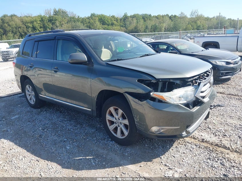 2013 TOYOTA HIGHLANDER BASE PLUS V6 | 5TDBK3EH1DS196438 | UPCARS