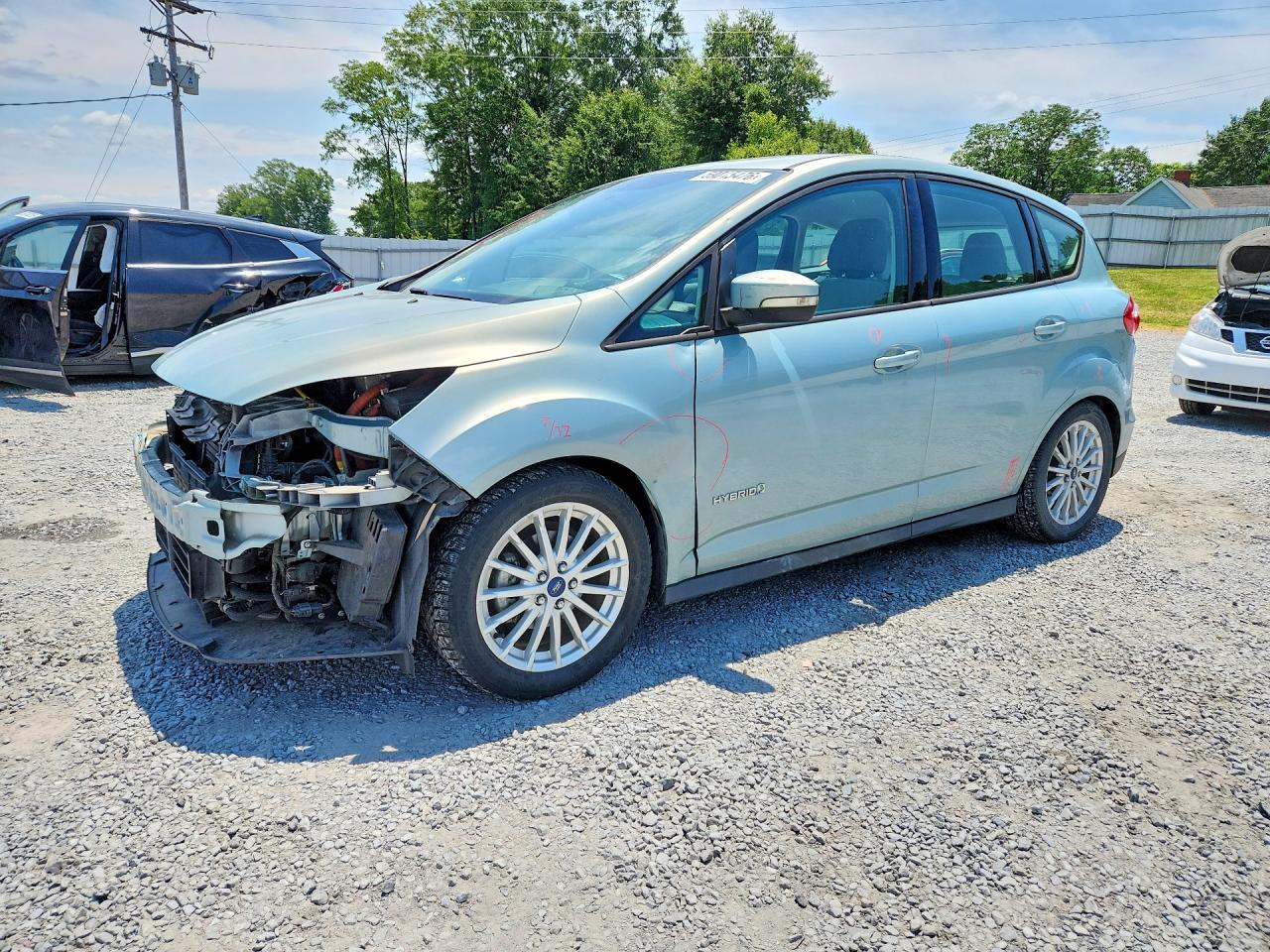 2014 FORD CMAX SE | 1FADP5AU9EL517661 | UPCARS
