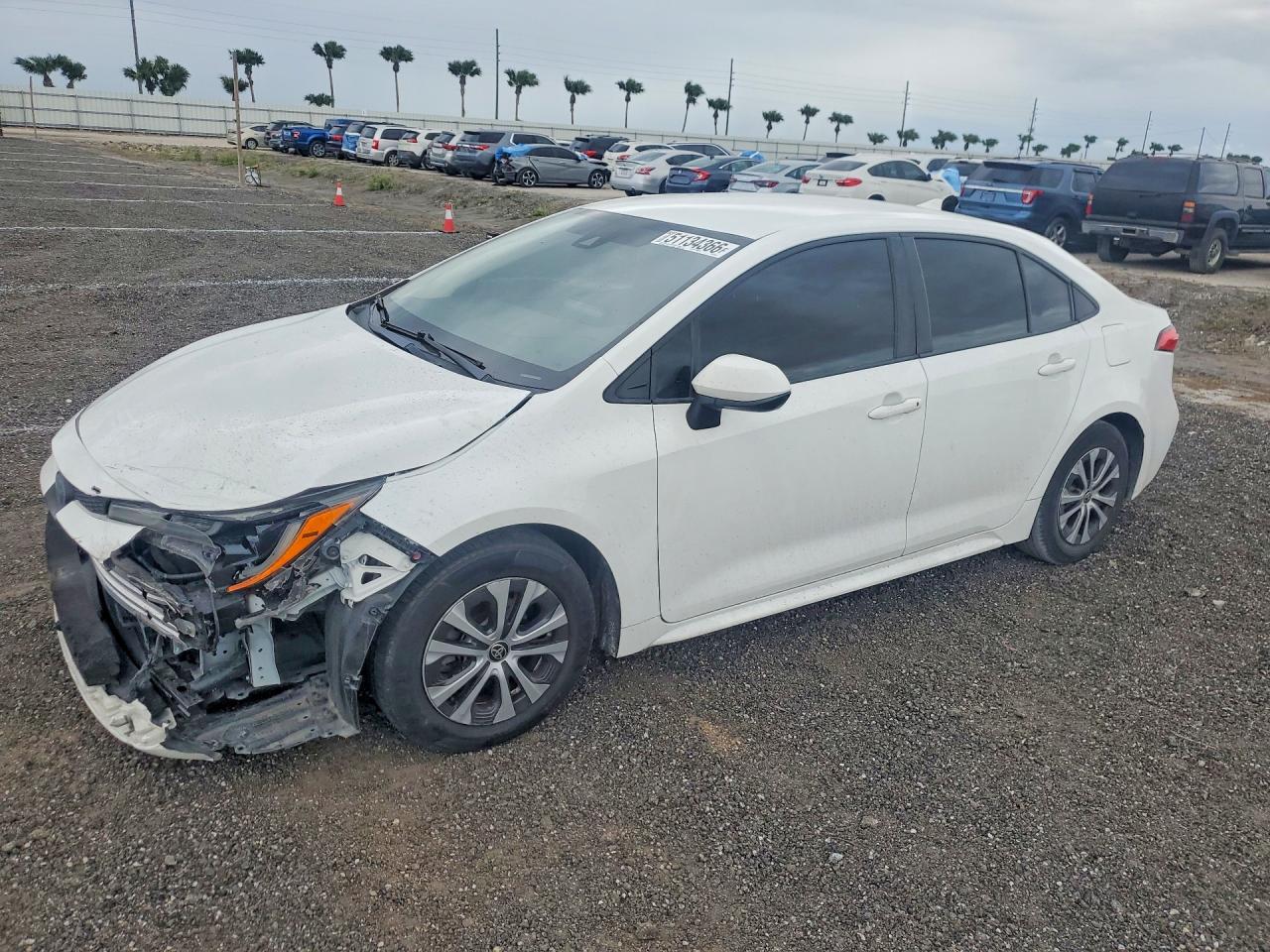 2022 TOYOTA COROLLA LE | JTDEAMDE2N3004220 | UPCARS