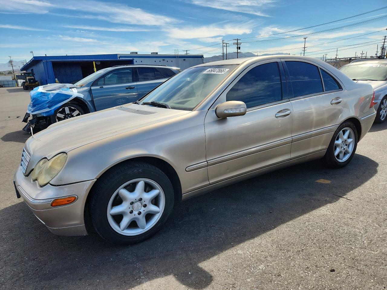2004 MERCEDES-BENZ C-CLASS 240 | WDBRF61JX4E016424 | UPCARS