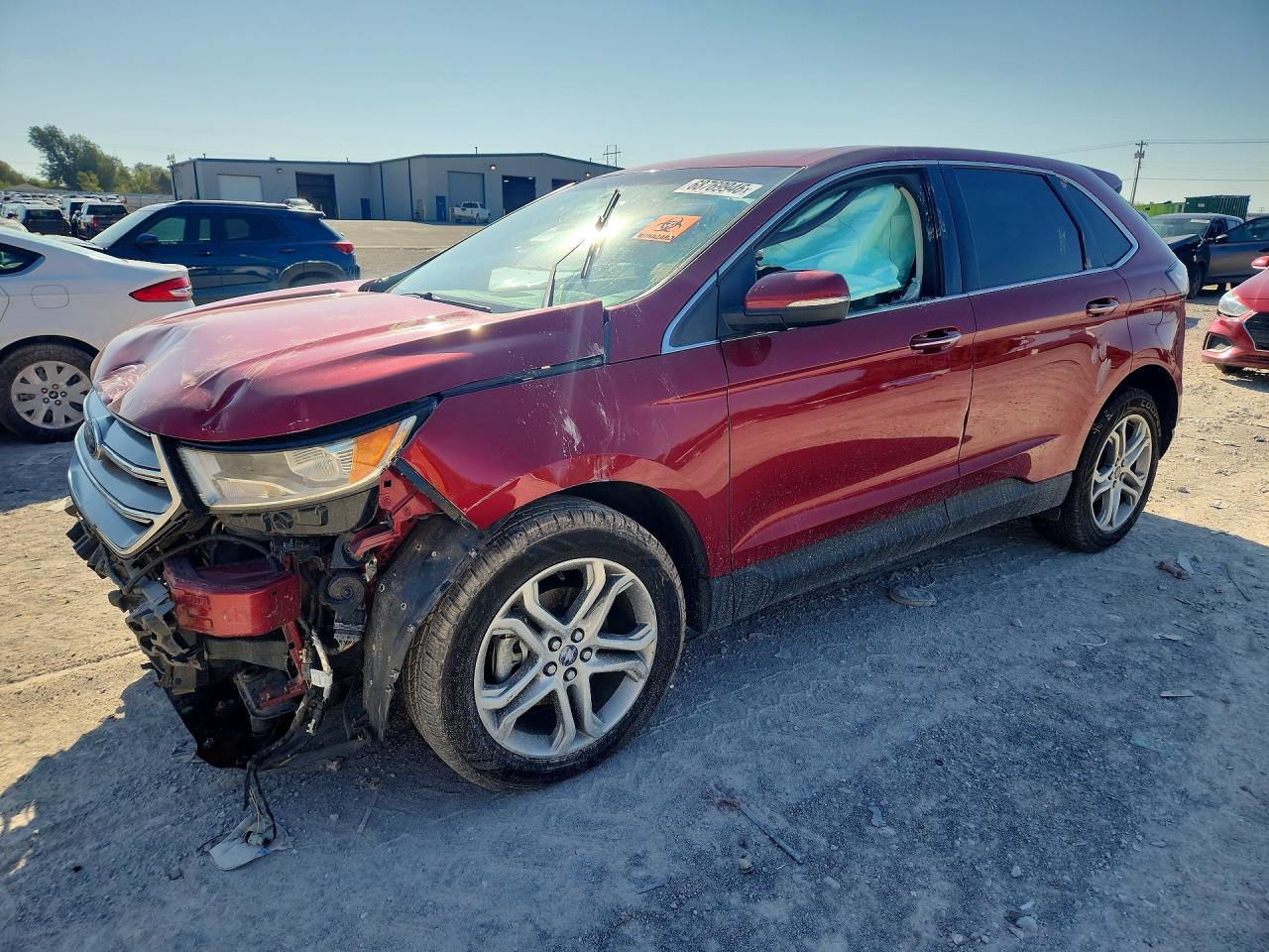 2016 FORD EDGE TITANIUM | 2FMPK3K9XGBB13383 | UPCARS