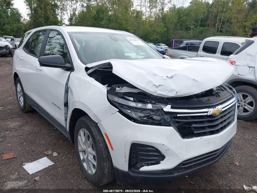 2024 CHEVROLET EQUINOX FWD LS | 3GNAXHEG0RL316977 | UPCARS