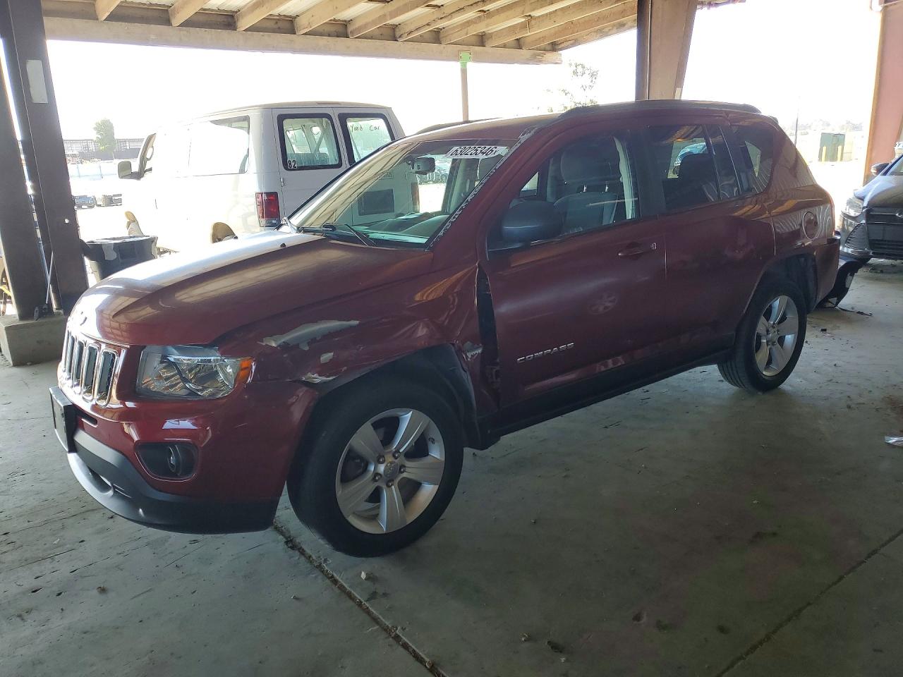 2012 JEEP COMPASS LATITUDE | 1C4NJCEA3CD627147 | UPCARS