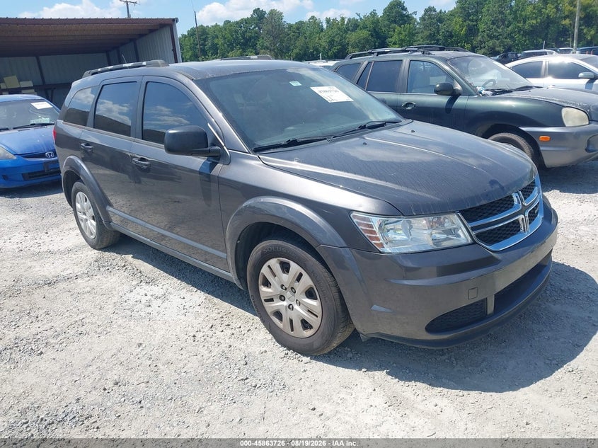 2017 DODGE JOURNEY SE | 3C4PDCAB0HT706825 | UPCARS