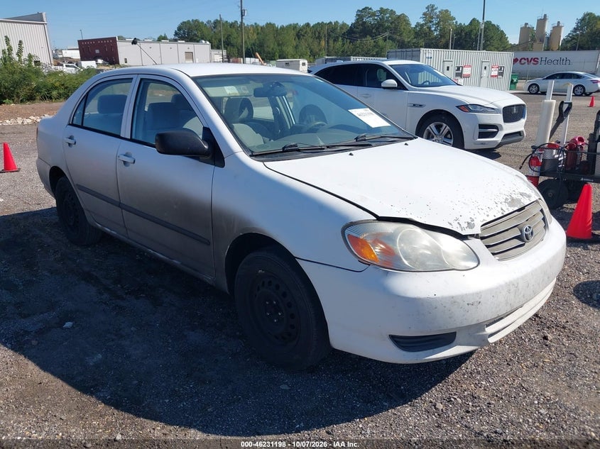 2003 TOYOTA COROLLA CE | 1NXBR32E13Z156565 | UPCARS
