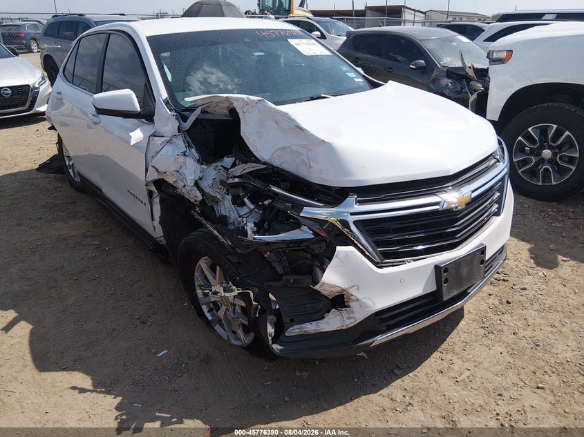2022 CHEVROLET EQUINOX FWD LT | 3GNAXKEV8NL210816 | UPCARS