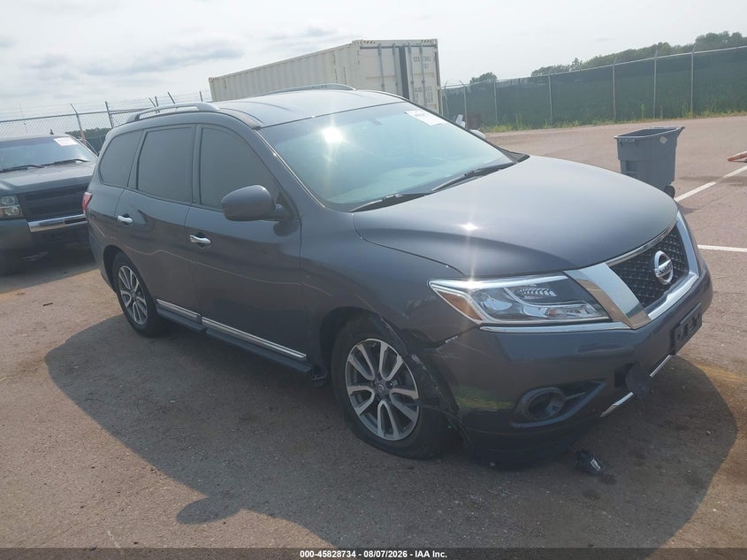 2013 NISSAN PATHFINDER SL | 5N1AR2MMXDC663059 | UPCARS