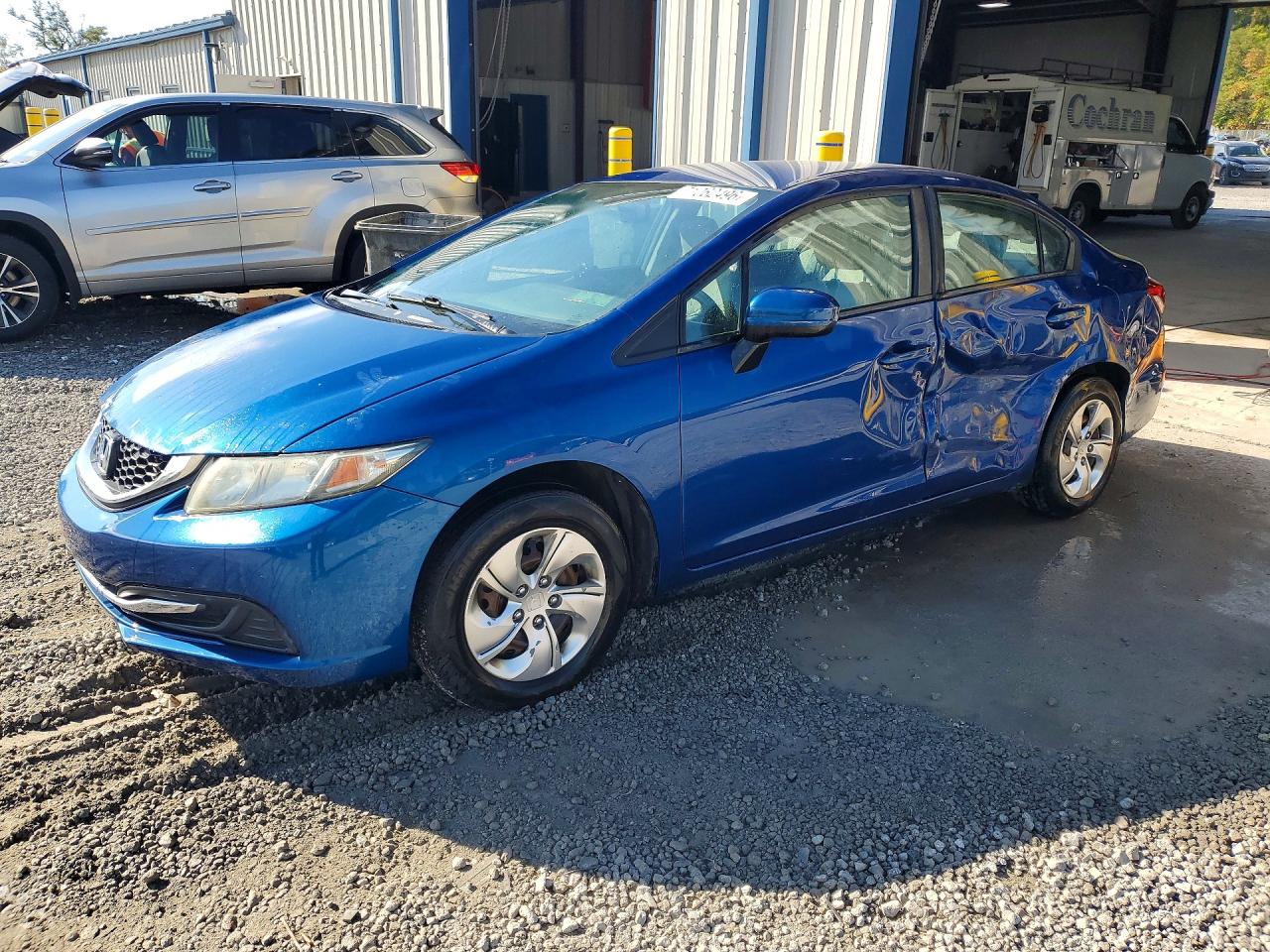 2014 HONDA CIVIC LX | 19XFB2F51EE252650 | UPCARS