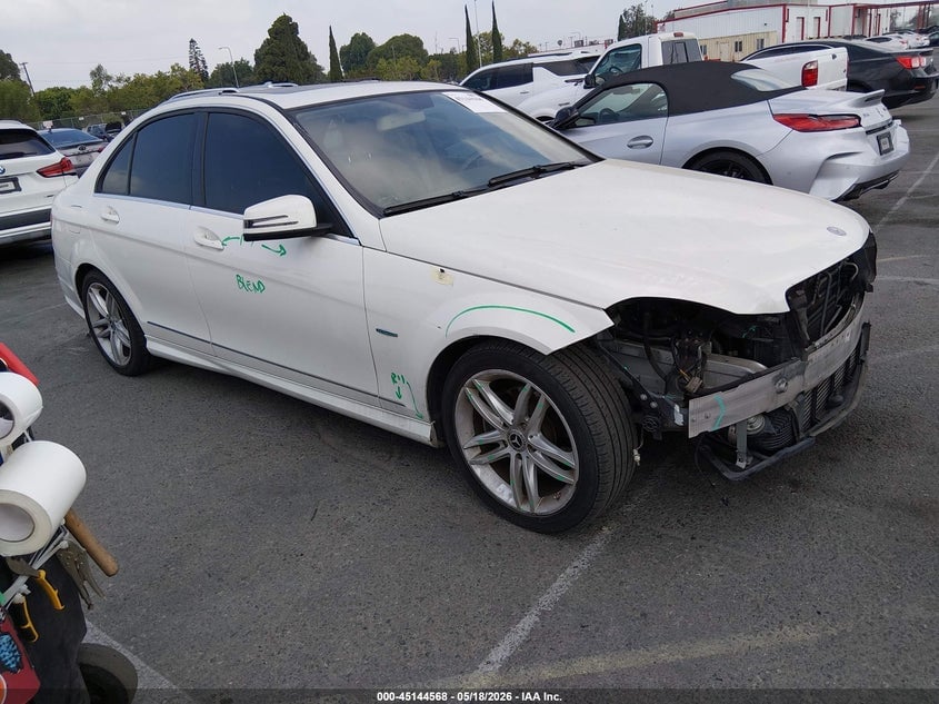 2012 MERCEDES-BENZ C 250 LUXURY/SPORT | WDDGF4HBXCA604055 | UPCARS