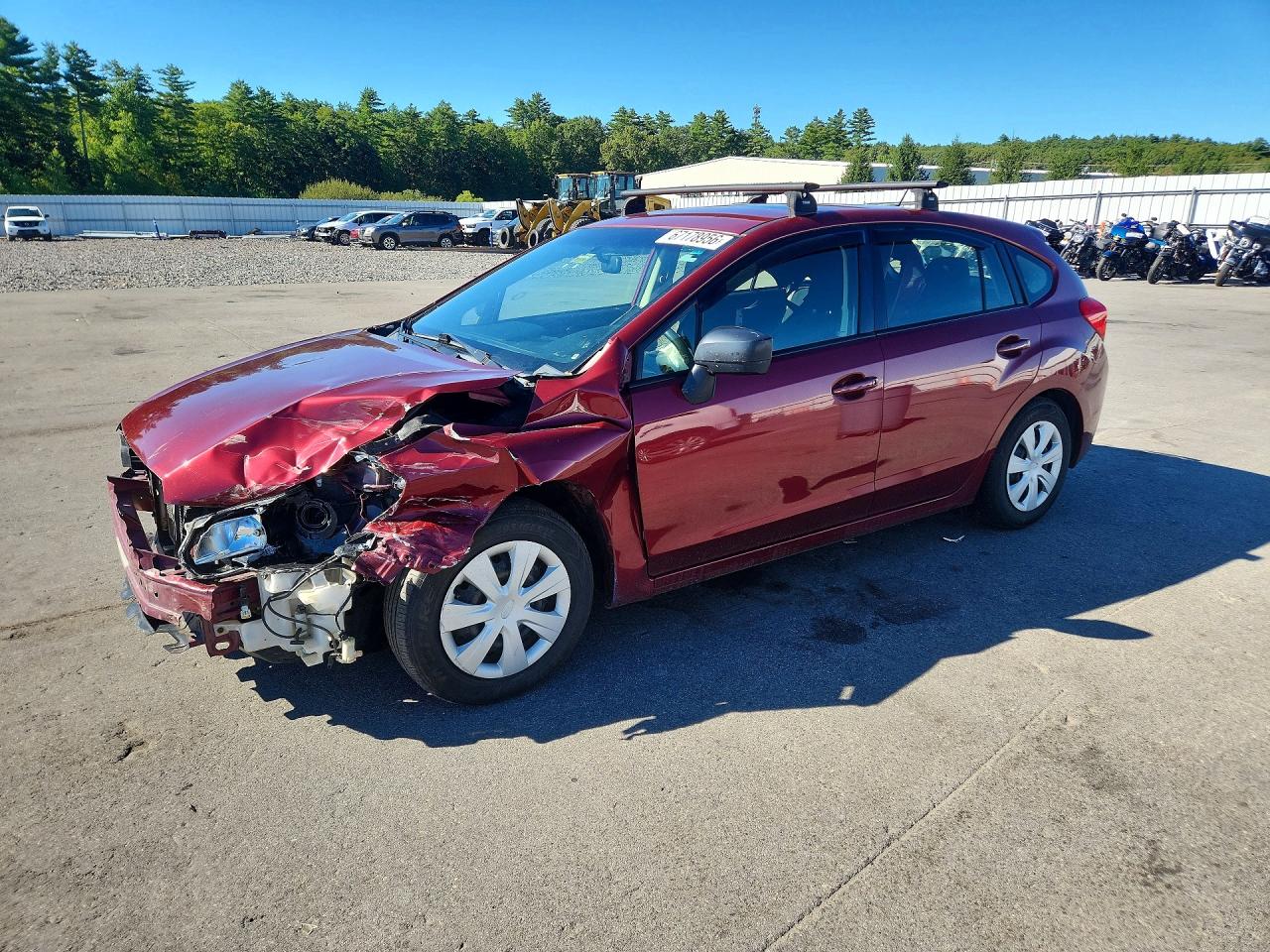 2015 SUBARU IMPREZA | JF1GPAA67F9287642 | UPCARS
