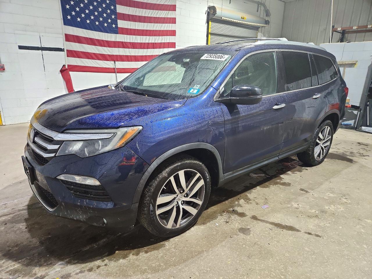 2016 HONDA PILOT ELITE | 5FNYF6H09GB048973 | UPCARS