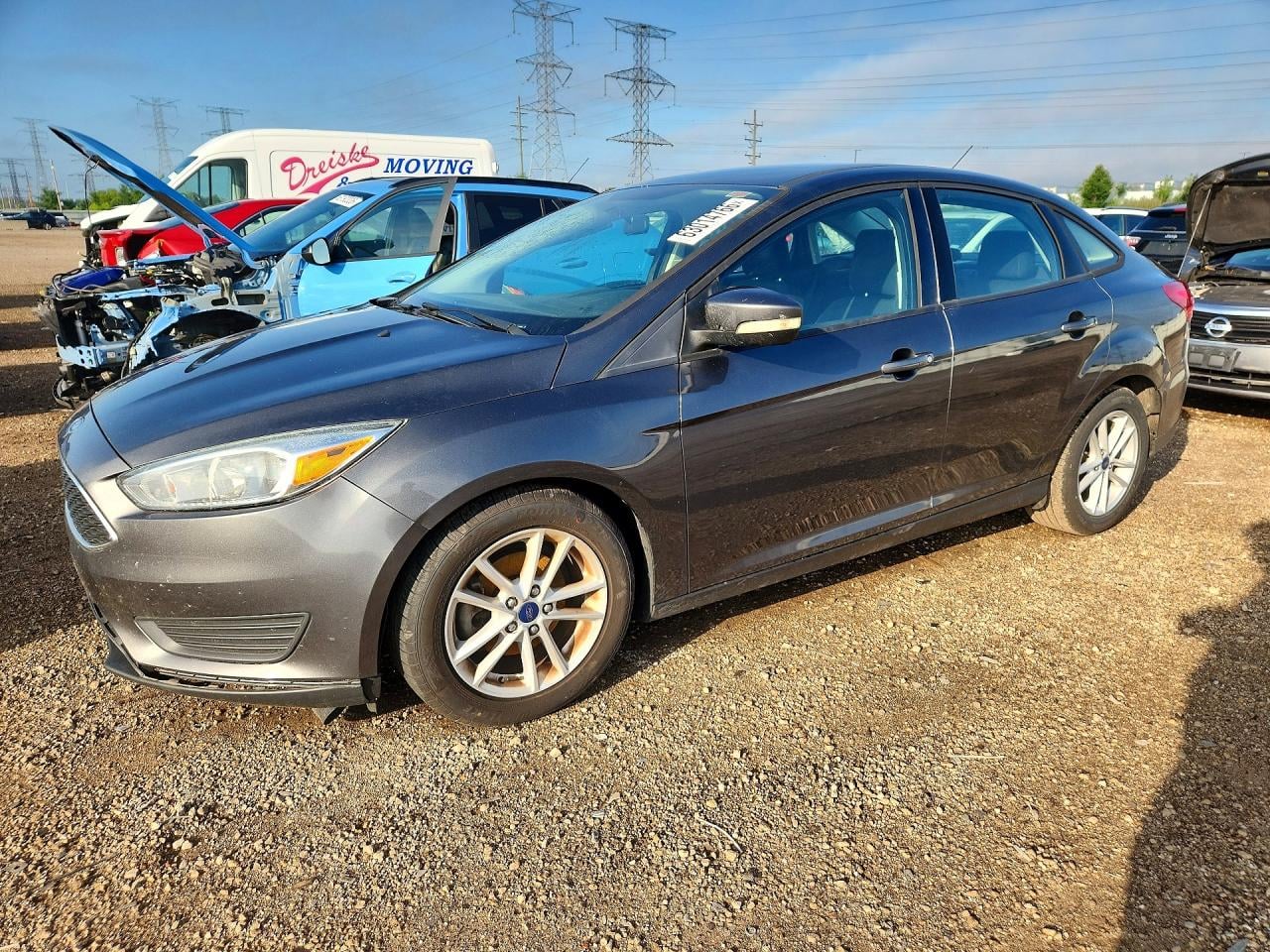 2017 FORD FOCU SE | 1FADP3F22HL280334 | UPCARS