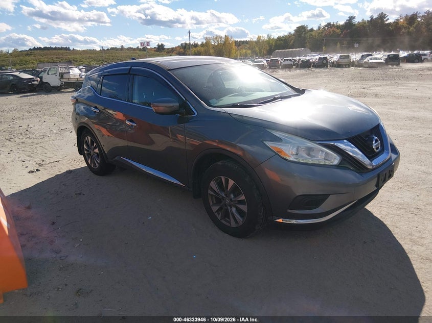 2016 NISSAN MURANO S | 5N1AZ2MH1GN165201 | UPCARS