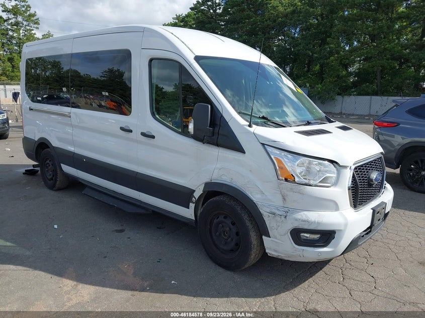 2021 FORD TRANSIT-350 PASSENGER VAN XLT | 1FBAX2C87MKA12822 | UPCARS