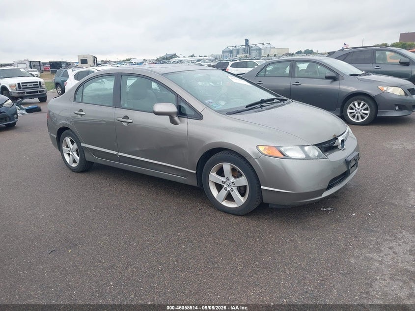 2008 HONDA CIVIC EX | 2HGFA16878H316899 | UPCARS