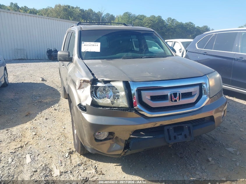 2011 HONDA PILOT EX-L | 5FNYF4H50BB017328 | UPCARS