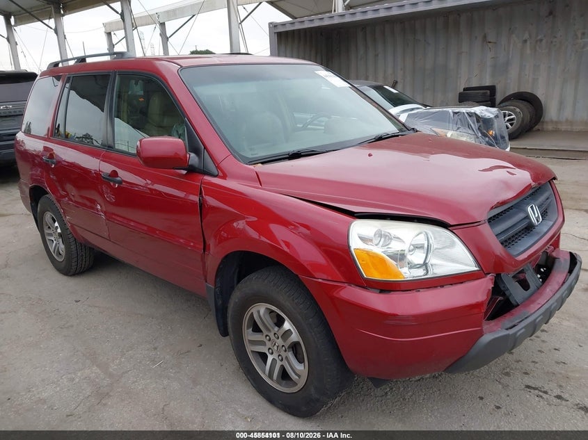 2004 HONDA PILOT EX-L | 2HKYF18584H549624 | UPCARS