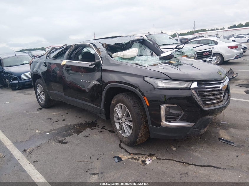 2022 CHEVROLET TRAVERSE FWD LT CLOTH | 1GNERGKW0NJ120671 | UPCARS