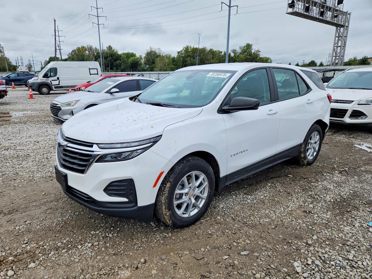 2024 CHEVROLET EQUINOX LS | 3GNAXHEG5RL343883 | UPCARS