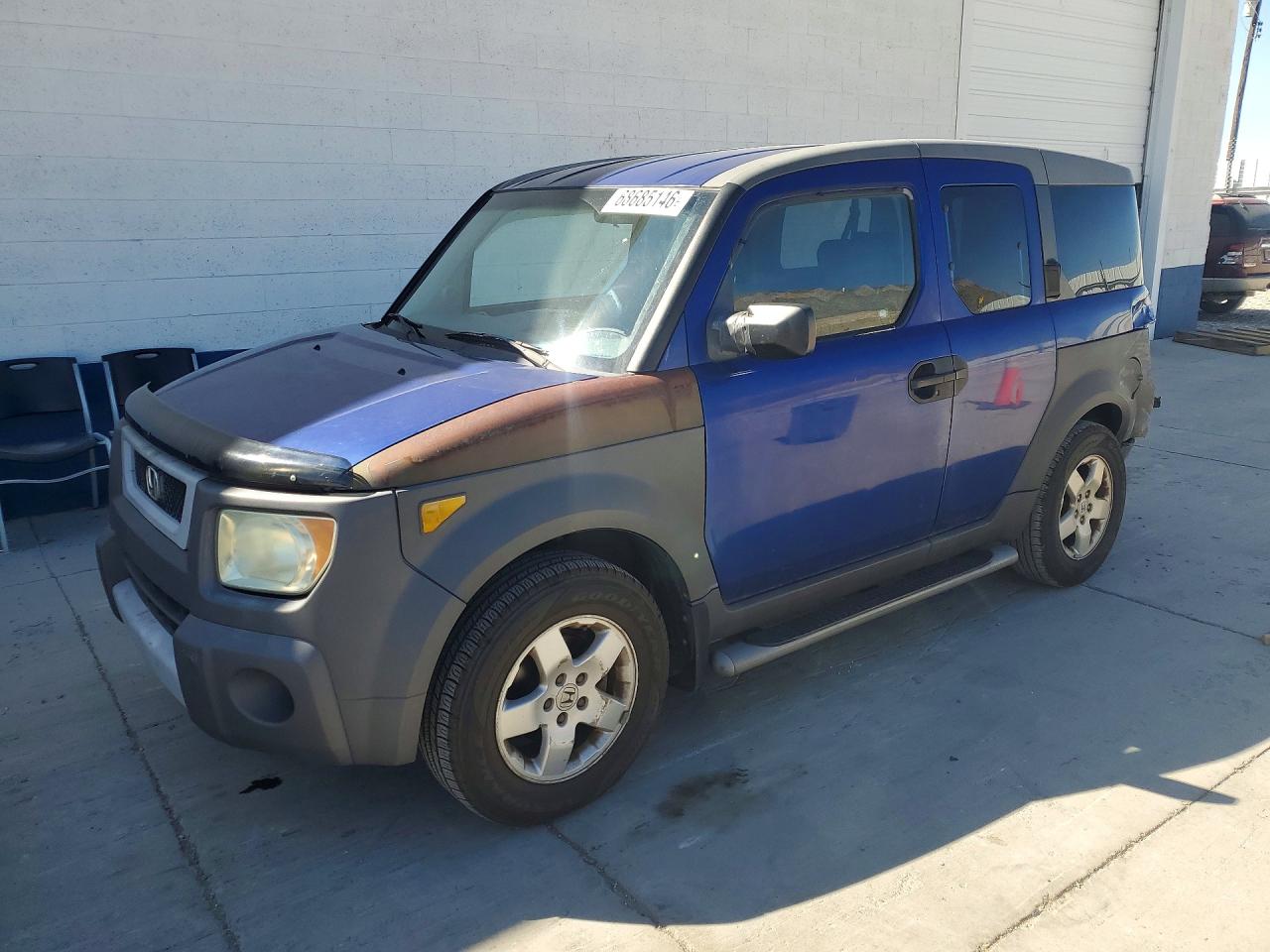2004 HONDA ELEMENT EX | 5J6YH18584L013403 | UPCARS