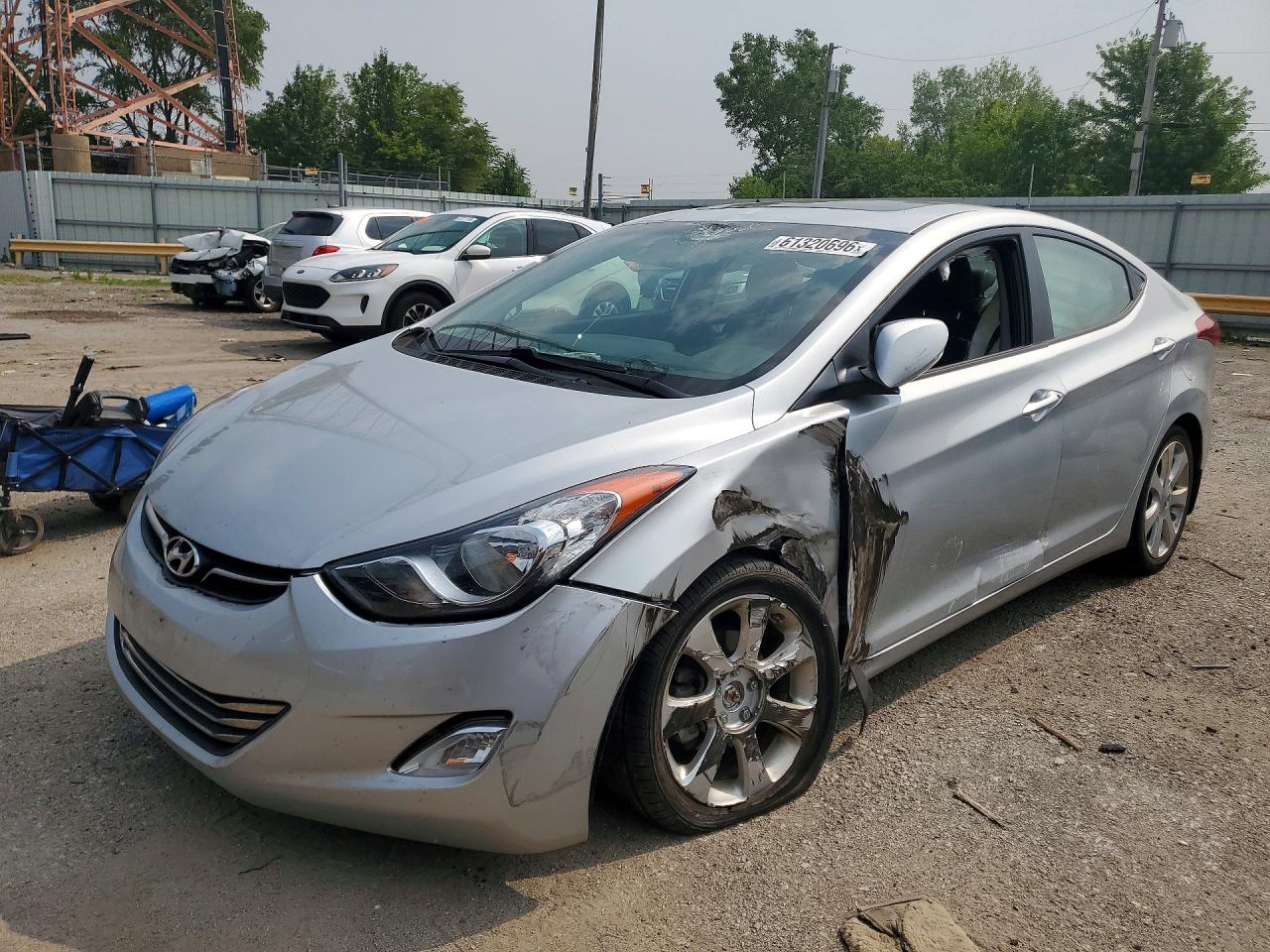 2013 HYUNDAI ELANTRA LIMITED | 5NPDH4AE7DH292315 | UPCARS