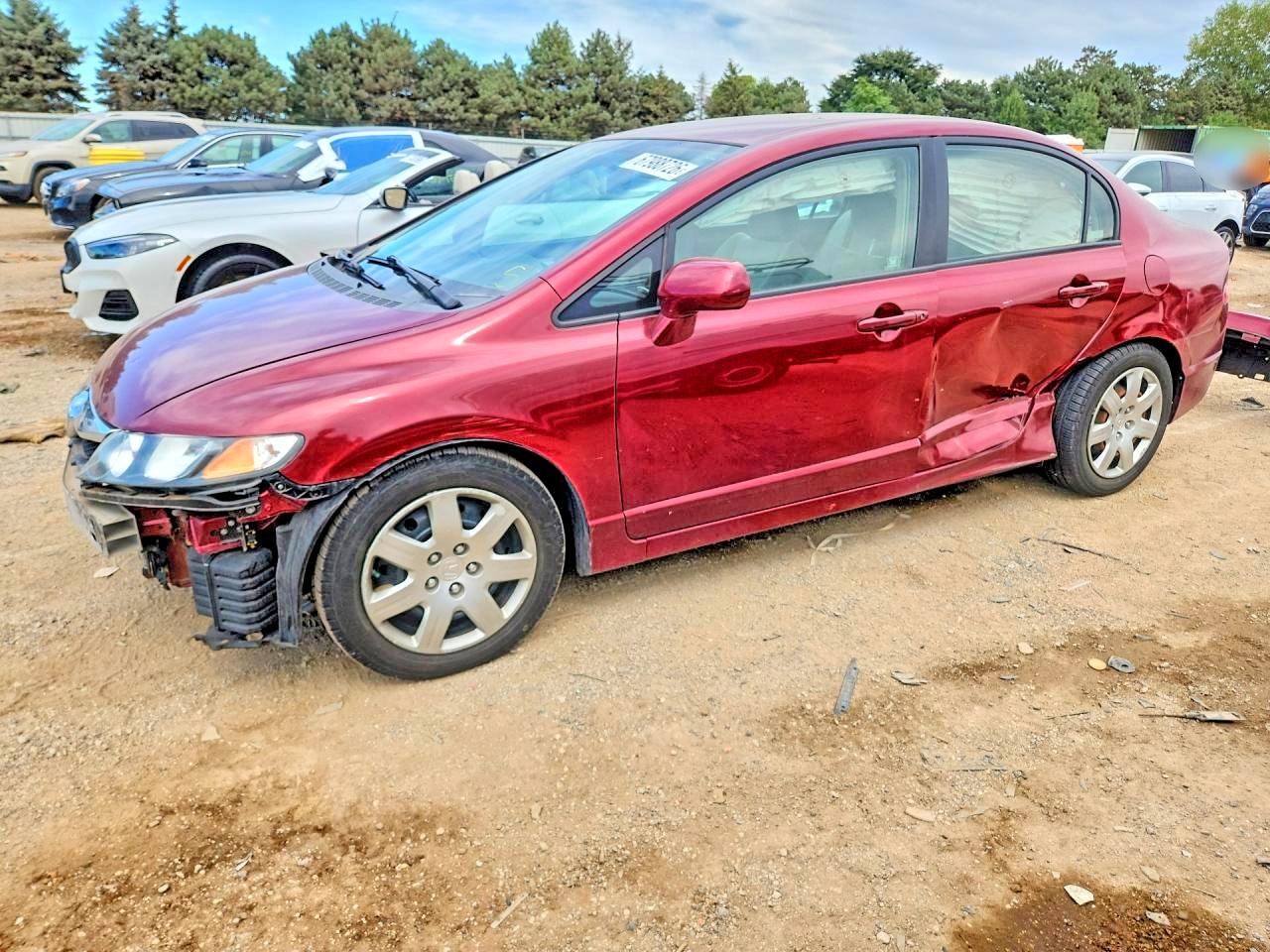 2009 HONDA CIVIC LX | 19XFA16509E009706 | UPCARS
