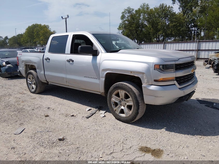 2018 CHEVROLET SILVERADO 1500 CUSTOM | 3GCUKPEC2JG153290 | UPCARS