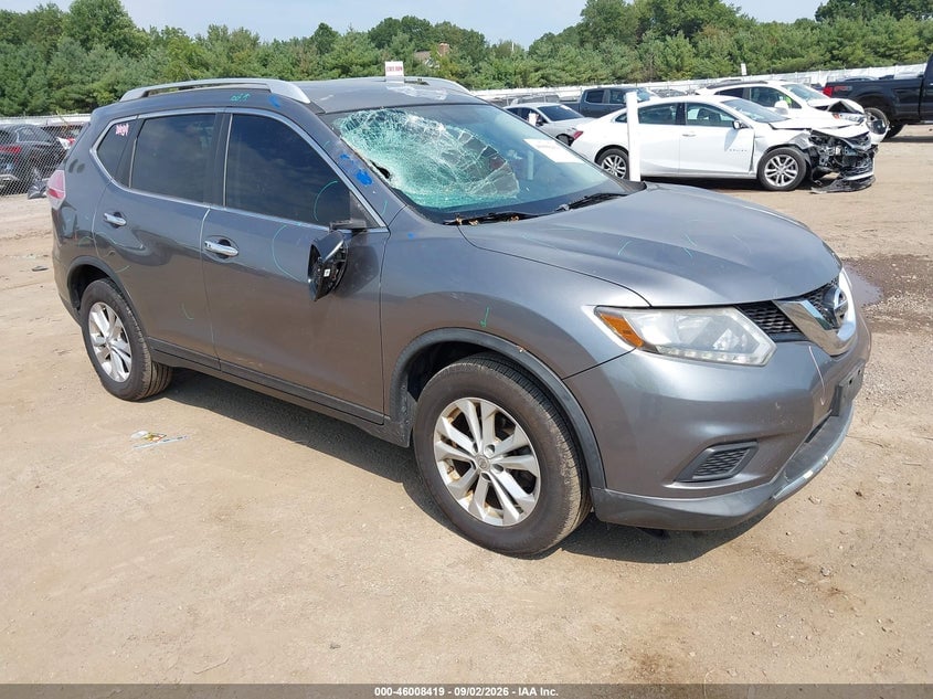 2016 NISSAN ROGUE SV | KNMAT2MVXGP602208 | UPCARS