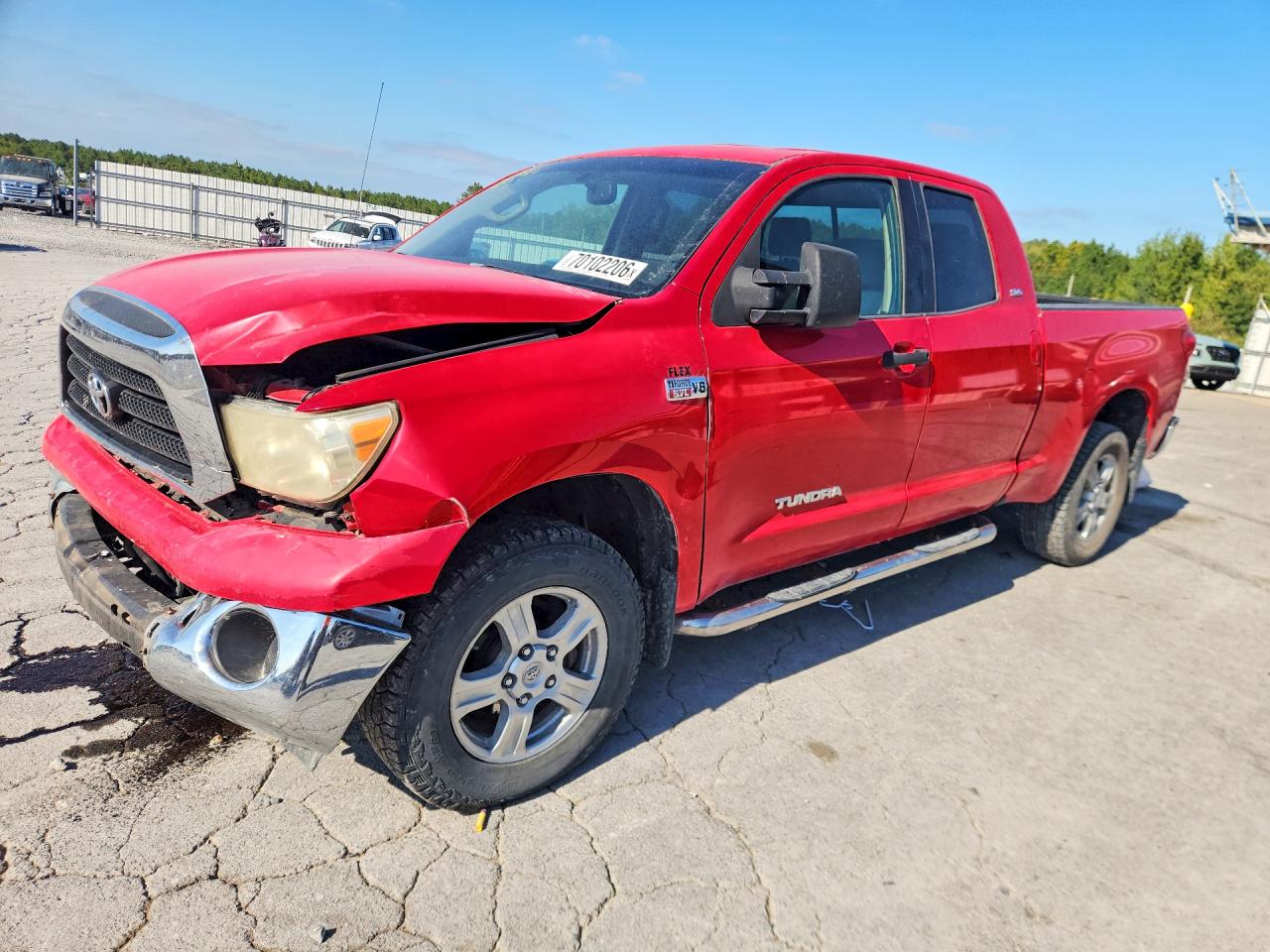 2007 TOYOTA TUNDRA DOUBLE CAB SR5 | 5TFBV54107X026738 | UPCARS