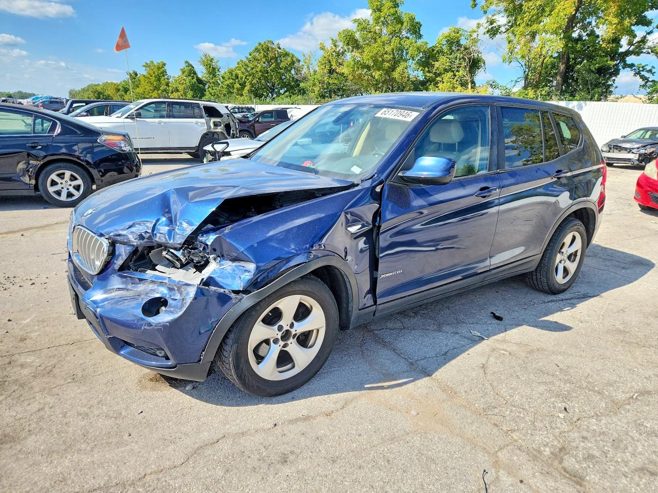 2012 BMW X3 XDRIVE28I | 5UXWX5C52CL723473 | UPCARS