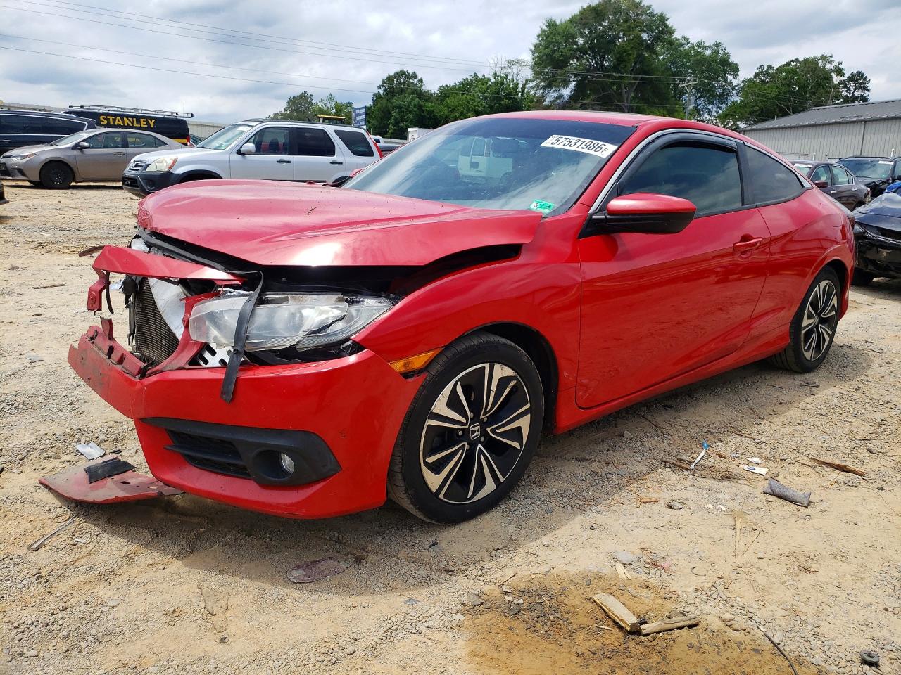 2018 HONDA CIVIC EX | 2HGFC3A34JH351424 | UPCARS