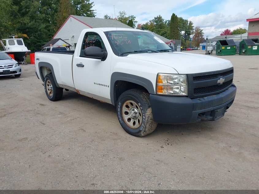 2008 CHEVROLET SILVERADO 1500 WORK TRUCK | 1GCEK14C08Z313180 | UPCARS